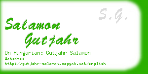 salamon gutjahr business card